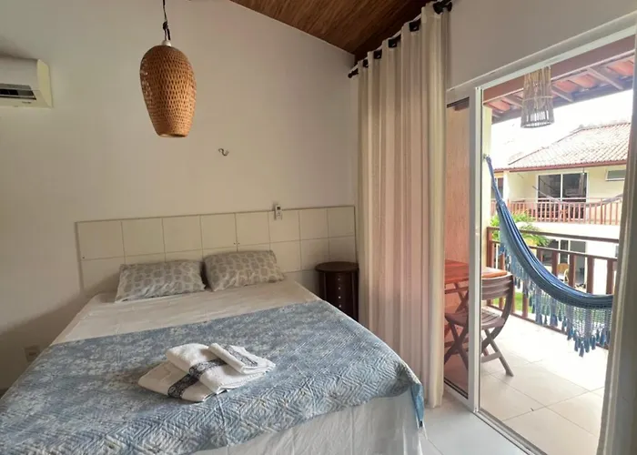 Flat Com Vista Piscina Em Condominio Solaragua