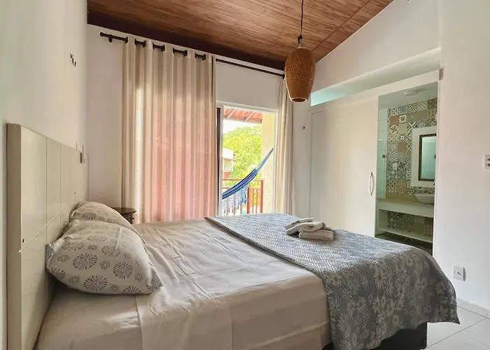 Flat Com Vista Piscina Em Condominio Solaragua