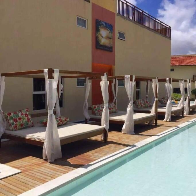 Flat Com Vista Piscina Em Solaragua *